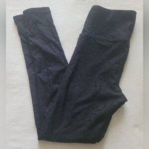 Mono B S Small Leopard Textured Print Leggings